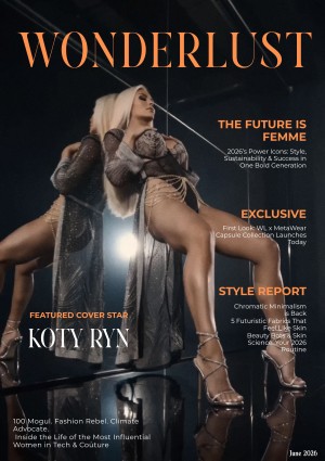 Vogue Magazine Cover Page Template
