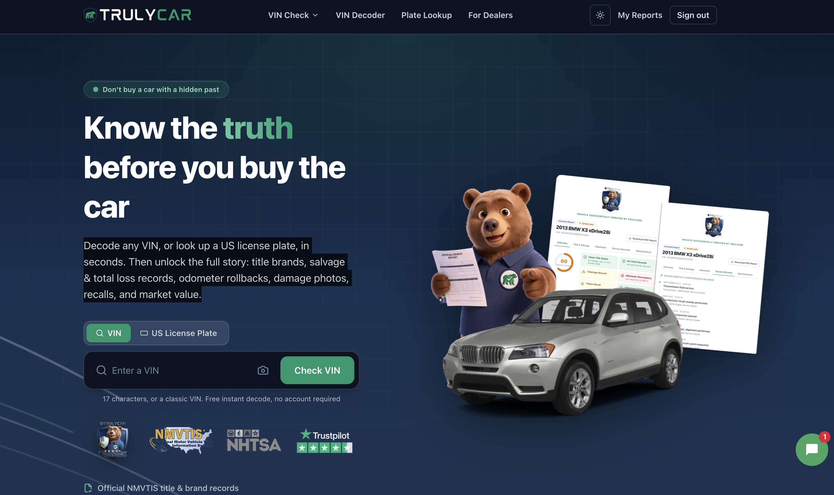 TrulyCar Launches Transparent Vehicle History Platform with One-Time Pricing and Salvage Auction Photo Access