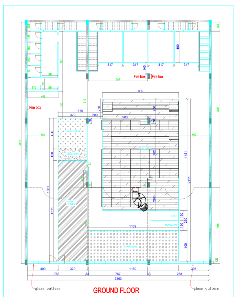 KAIQI Commercial Indoor Playground Floor Plan KAIQI Commercial Indoor Playground Floor Plan