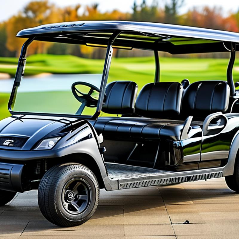 Black Golf Cart Black Golf Cart