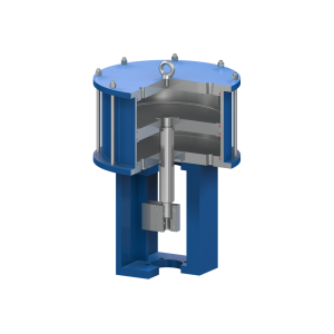 STARD GEARS LSP Linear Pneumatic Actuator Cutaway For Bidirectional Valve Control