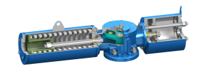 STARD GEARS YP Spring Return Scotch Yoke Actuator Cutaway For Fail Safe Selection