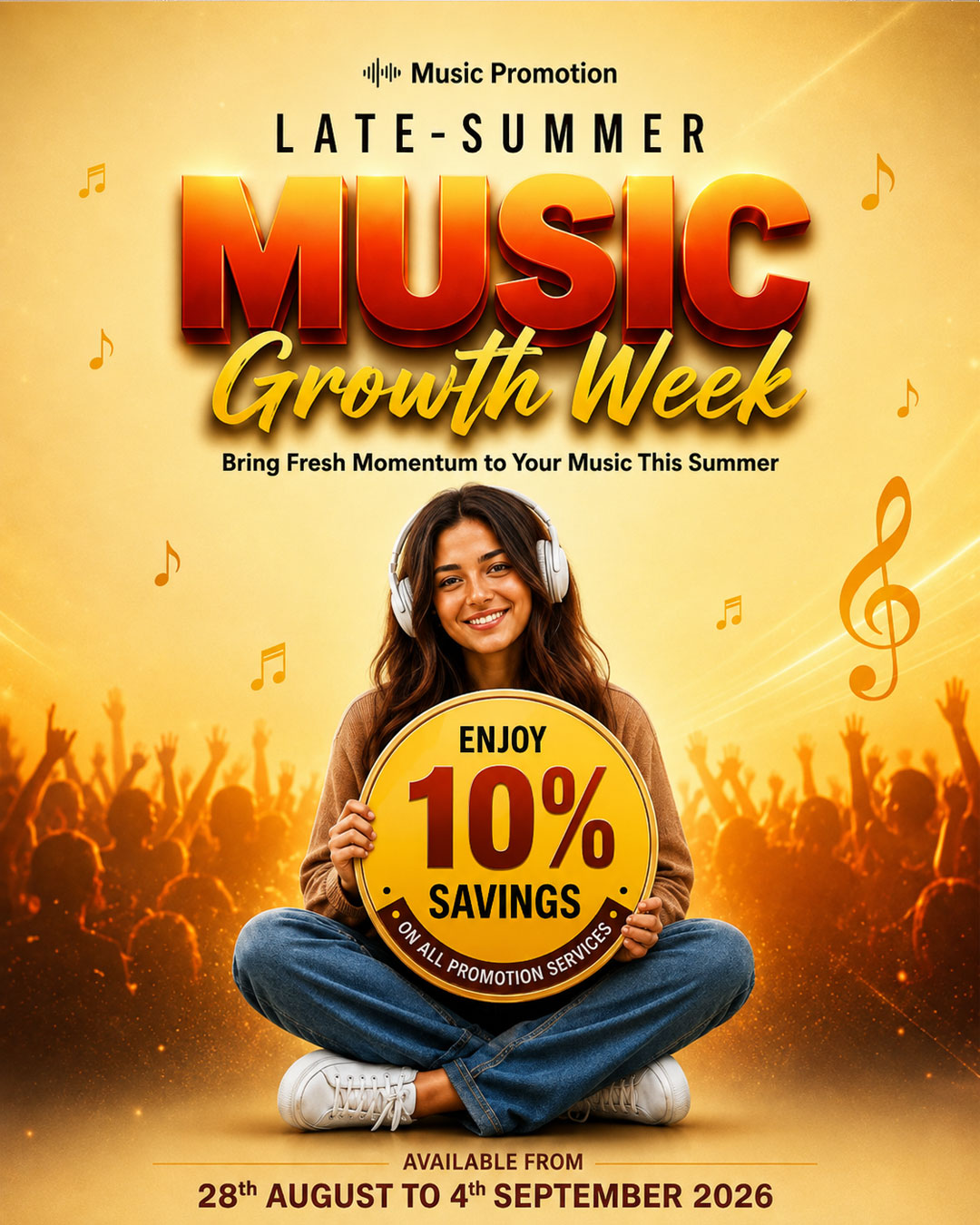 LATE SUMMER MUSIC GROWTH WEEK LATE SUMMER MUSIC GROWTH WEEK