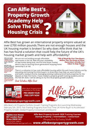 As the Housing Crisis Heightens, has one Sunday Times Rich List Millionaire Found an An Answer?