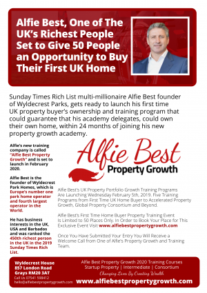 As the Housing Crisis Heightens, has one Sunday Times Rich List Millionaire Found an An Answer?