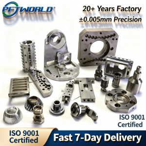 PFTWORLD Complex Drone Precision Bracket Component