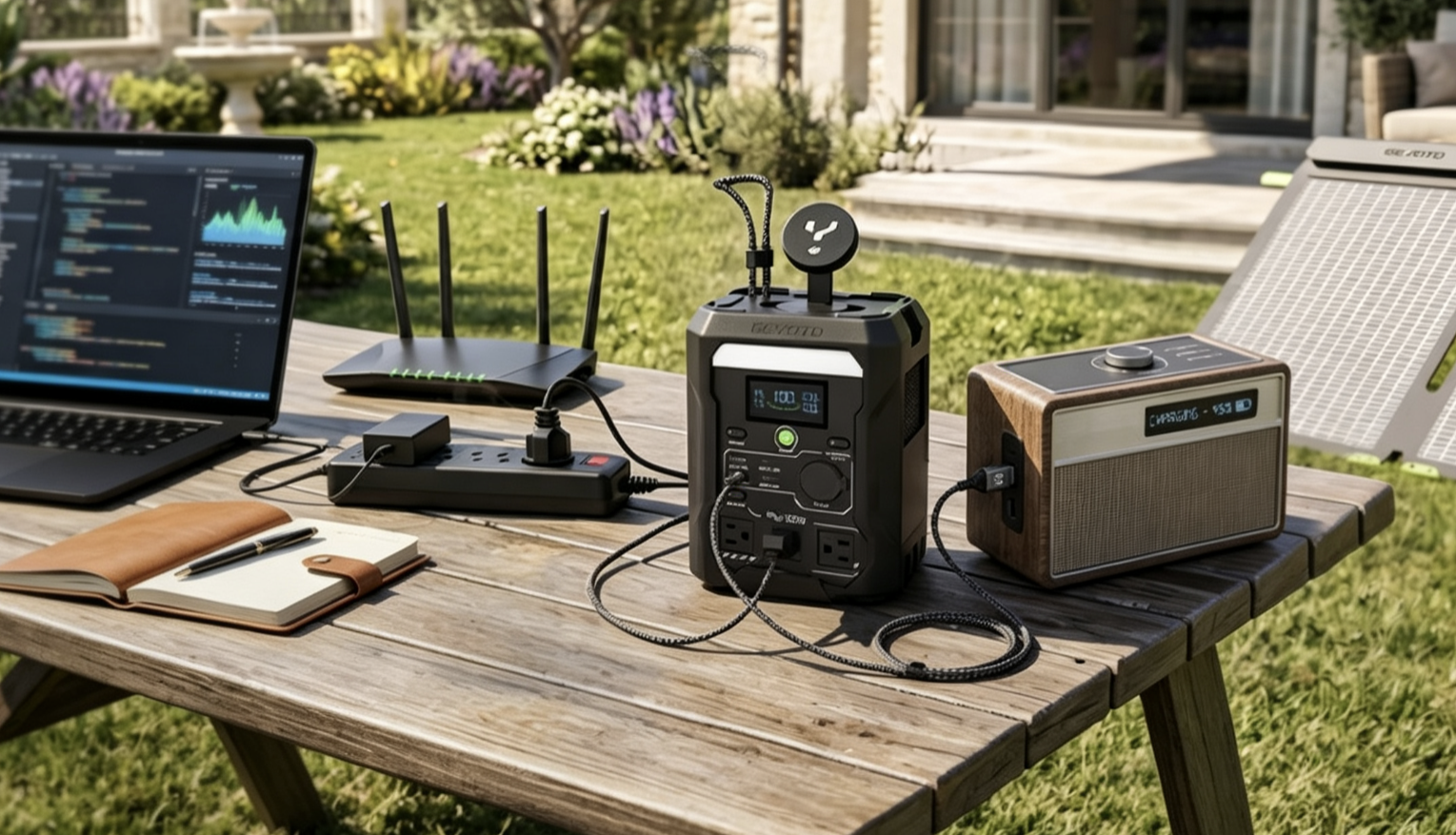 Top Functional Advantages: Top Rated Solar Generator For Camping Review Outlining Rapid Charging Benefits