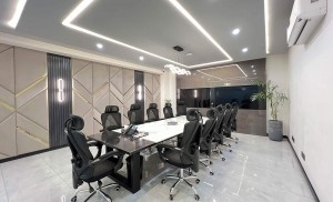 modern meeting room section