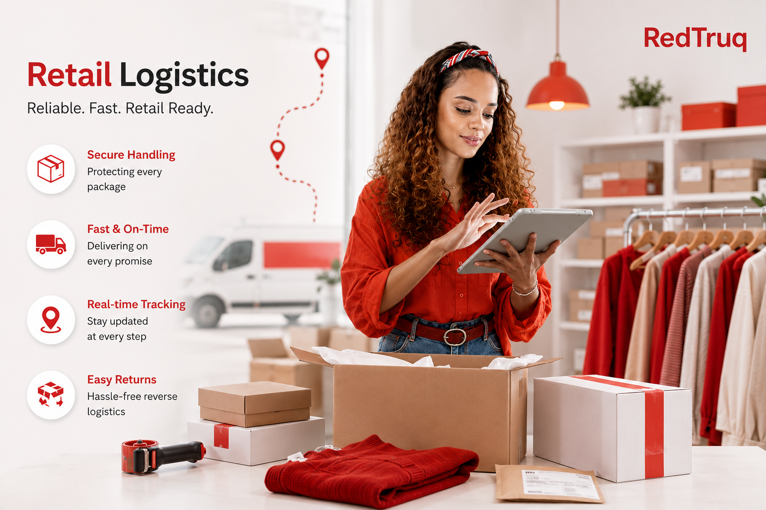 RedTruq Expands Reliable Parcel Delivery Services in Coimbatore