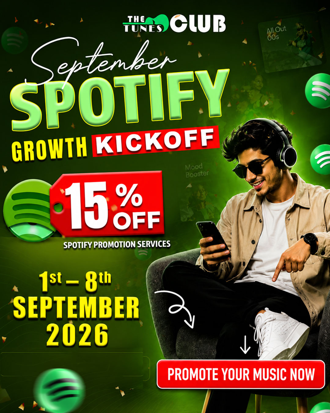 SEPTEMBER SPOTIFY GROWTH SEPTEMBER SPOTIFY GROWTH