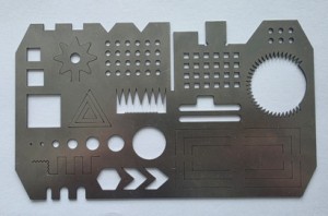 TOPTEK LASER High Precision Burr Free Carbon Steel Sample