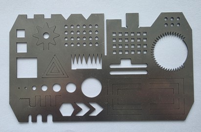 TOPTEK LASER High Precision Burr Free Carbon Steel Sample TOPTEK LASER High Precision Burr Free Carbon Steel Sample