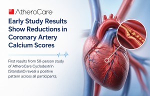 Dr. James C. Roberts oversees AtheroCare study reporting early CAC reductions.