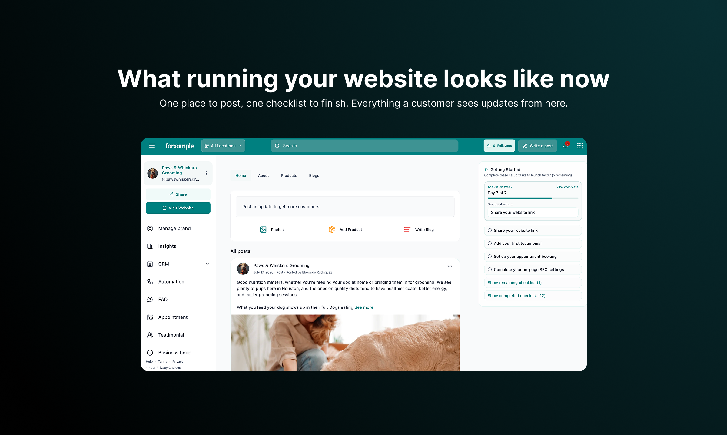 Forxample Launches Feed-First Website Platform That Turns Job Photos Into Searchable Pages for Local Service Businesses