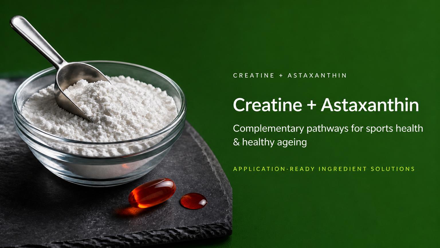 Creatine and Astaxanthin Formulations Creatine and Astaxanthin Formulations