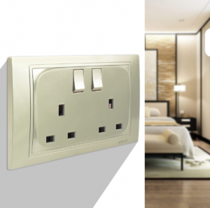 13A Twin Switch Socket Outlet