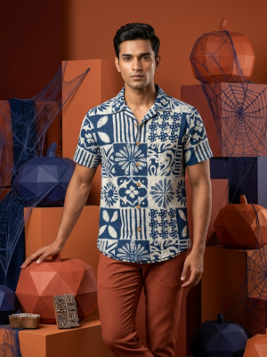 Indigo Shirt by SA Fab