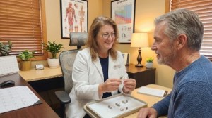 Fitting for affordable hearing aids in Wilmington,NC at Hearing Aid Studio