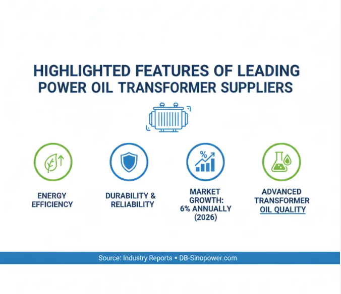 Highlighted Features of Leading Power Oil Transformer Suppliers