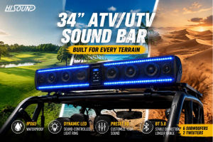 Certified ATV Sound Bar Bluetooth Solution