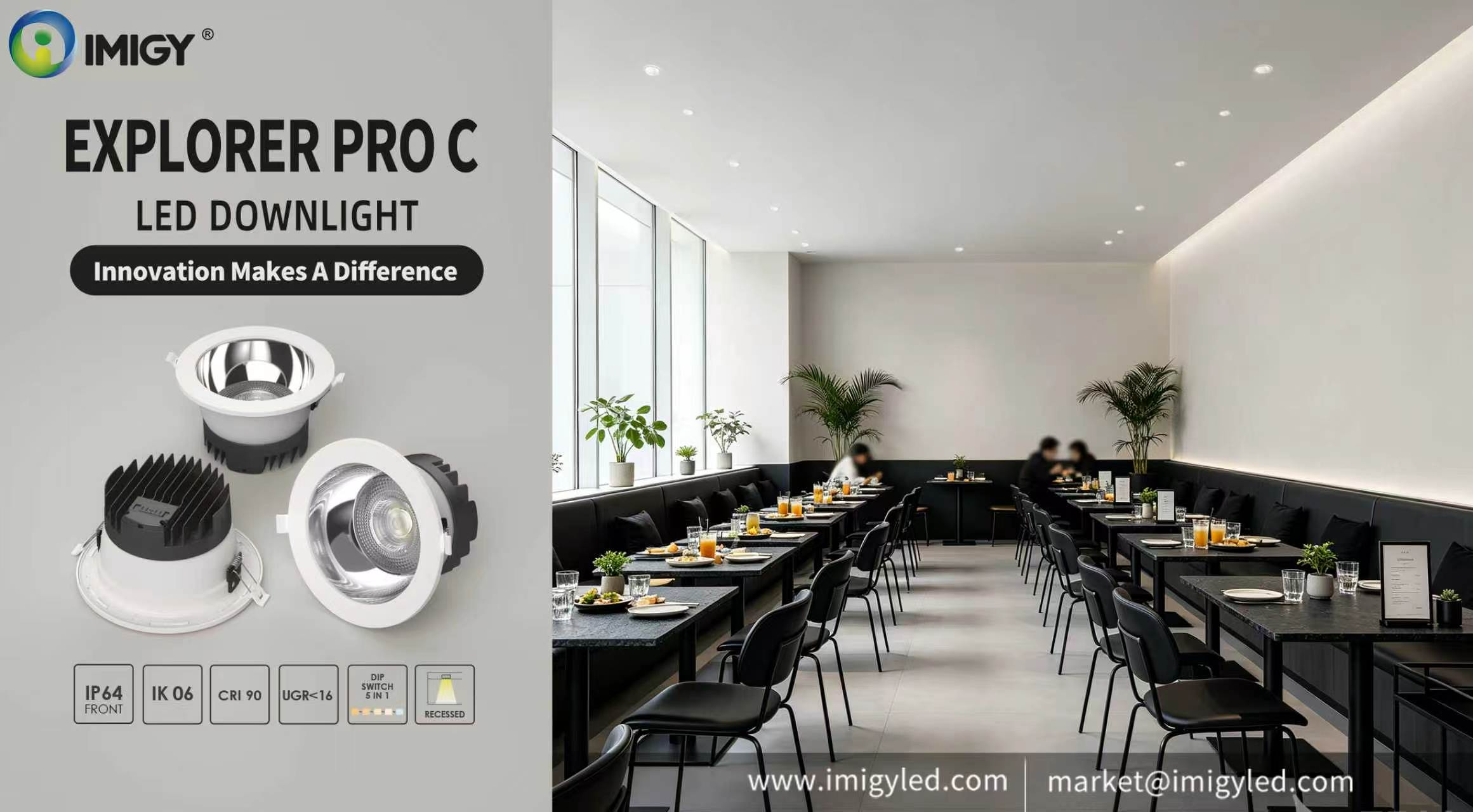EXPLORER PRO C LED DOWNLIGHT