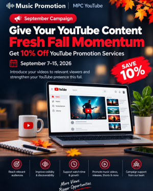 YouTube Growth Sale September 2026 Instagram
