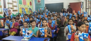 Vikrant Kaushal Chief People Officer Consortium Gifts at Kasturba Gandhi Residential School