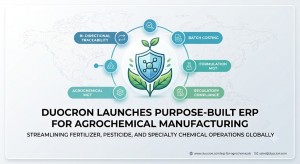 DuoCron Solutions Launches Agrochemical ERP Software
