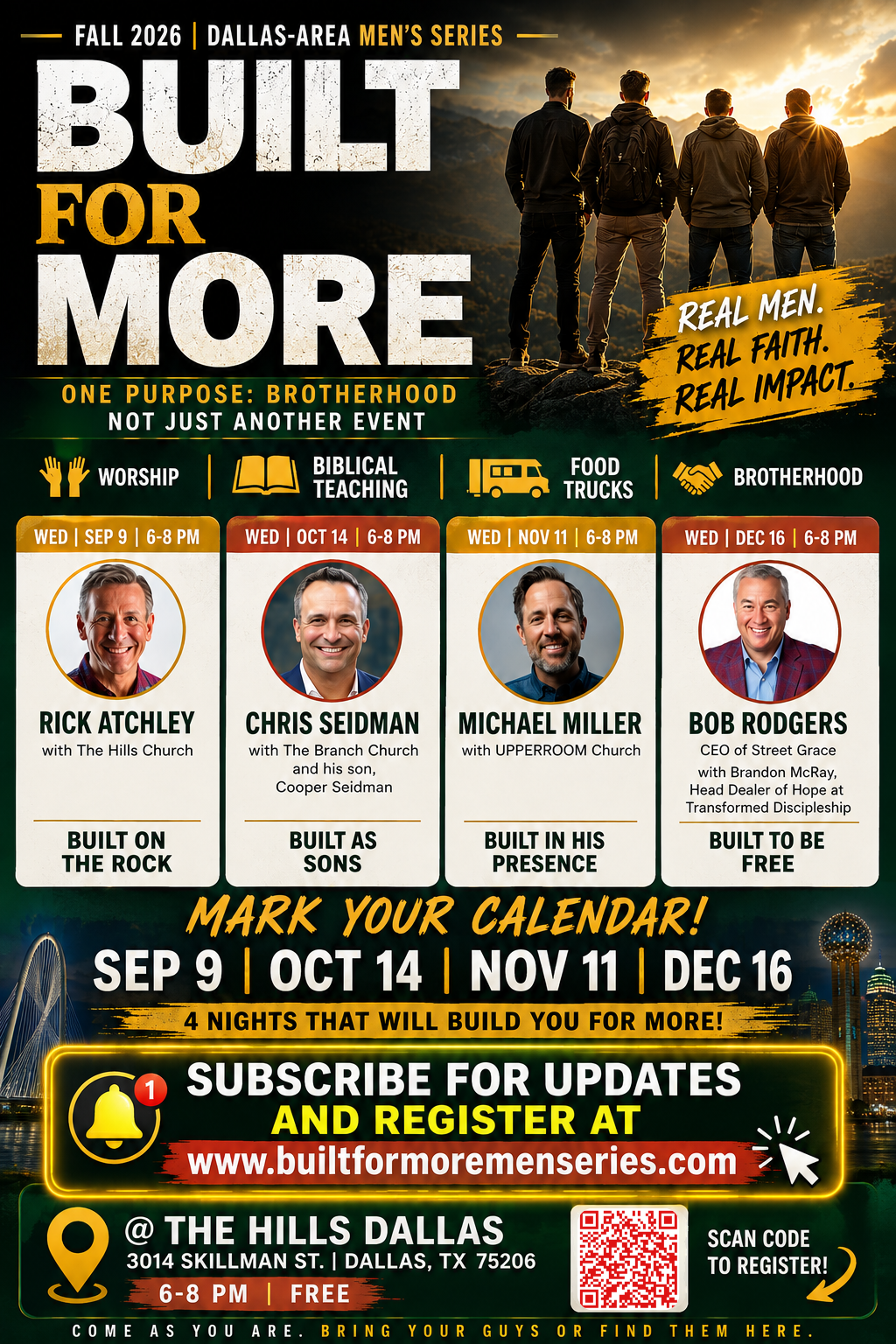 Built For More DallasArea Men