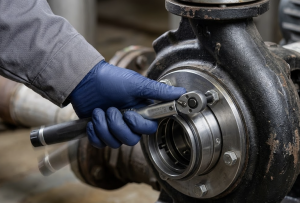 gland bolts cross tightening
