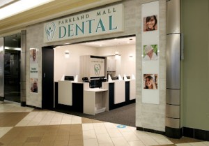 parkland mall dental centre outside view
