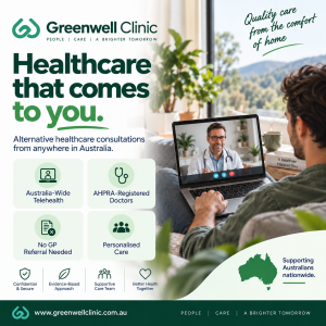 Greenwell Clinic delivers personalised telehealth care across Australia.