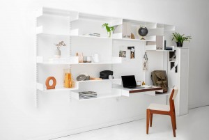The Kernel Modular Desk with Shelves