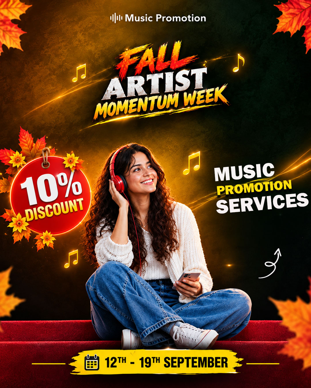 Fall Artist Momentum Week on Music Promotion Club