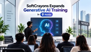 SoftCrayons Expands Generative AI Training in Noida for AI-Driven Careers