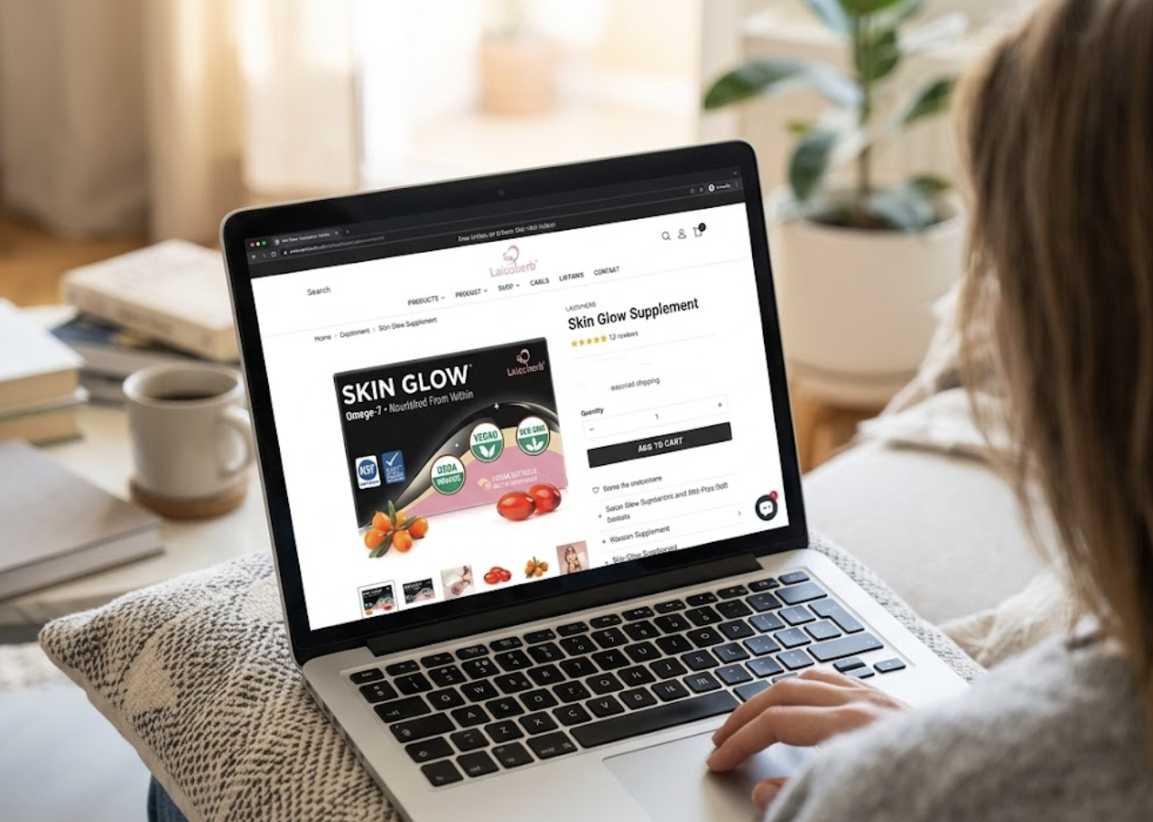 browsing skin glow online store