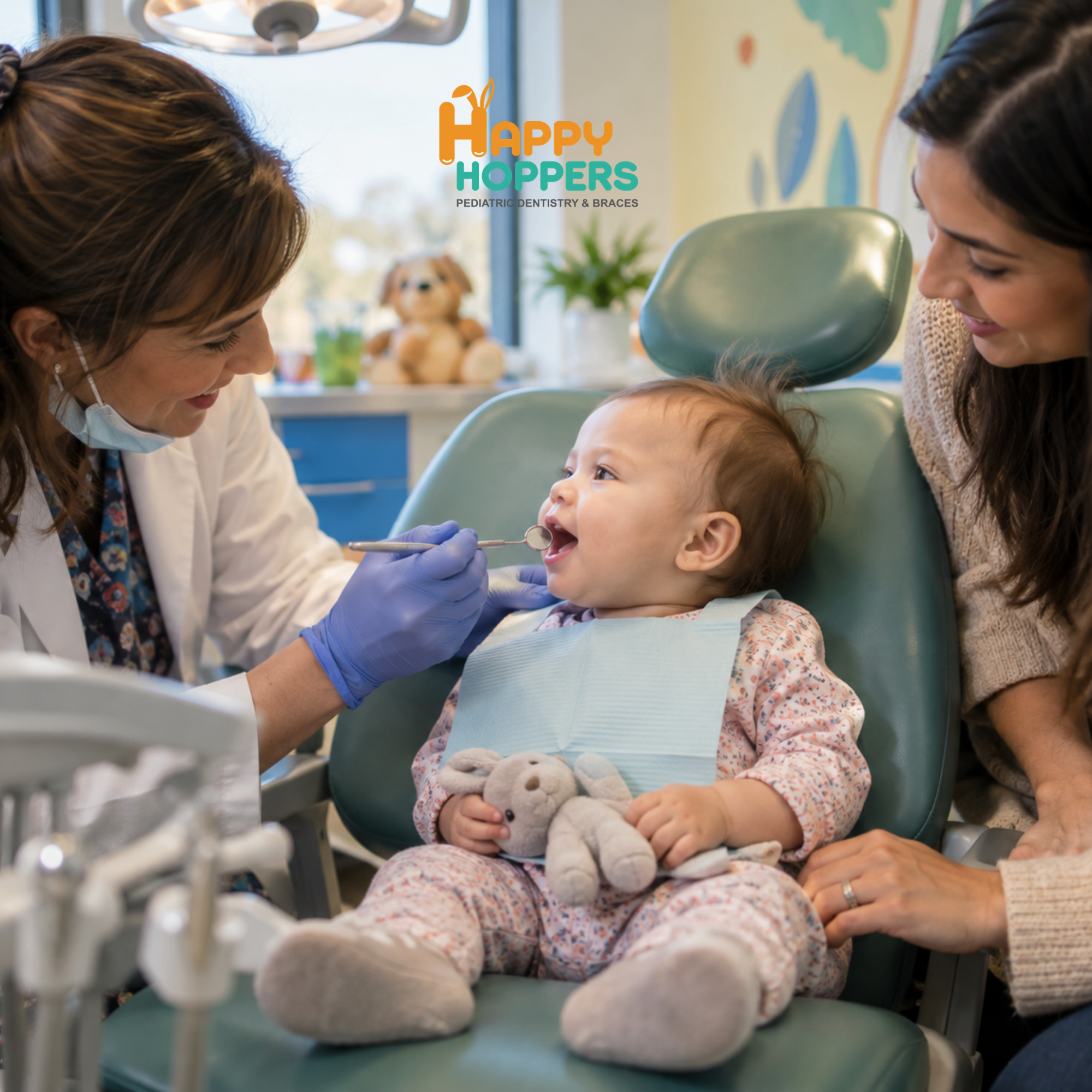 Happy Hoppers Dental Explains Why Age One Visits Can Change a Child’s Oral Health Journey