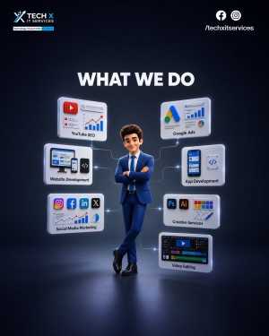 Comprehensive digital engineering & marketing solutions by Tech X IT Services.