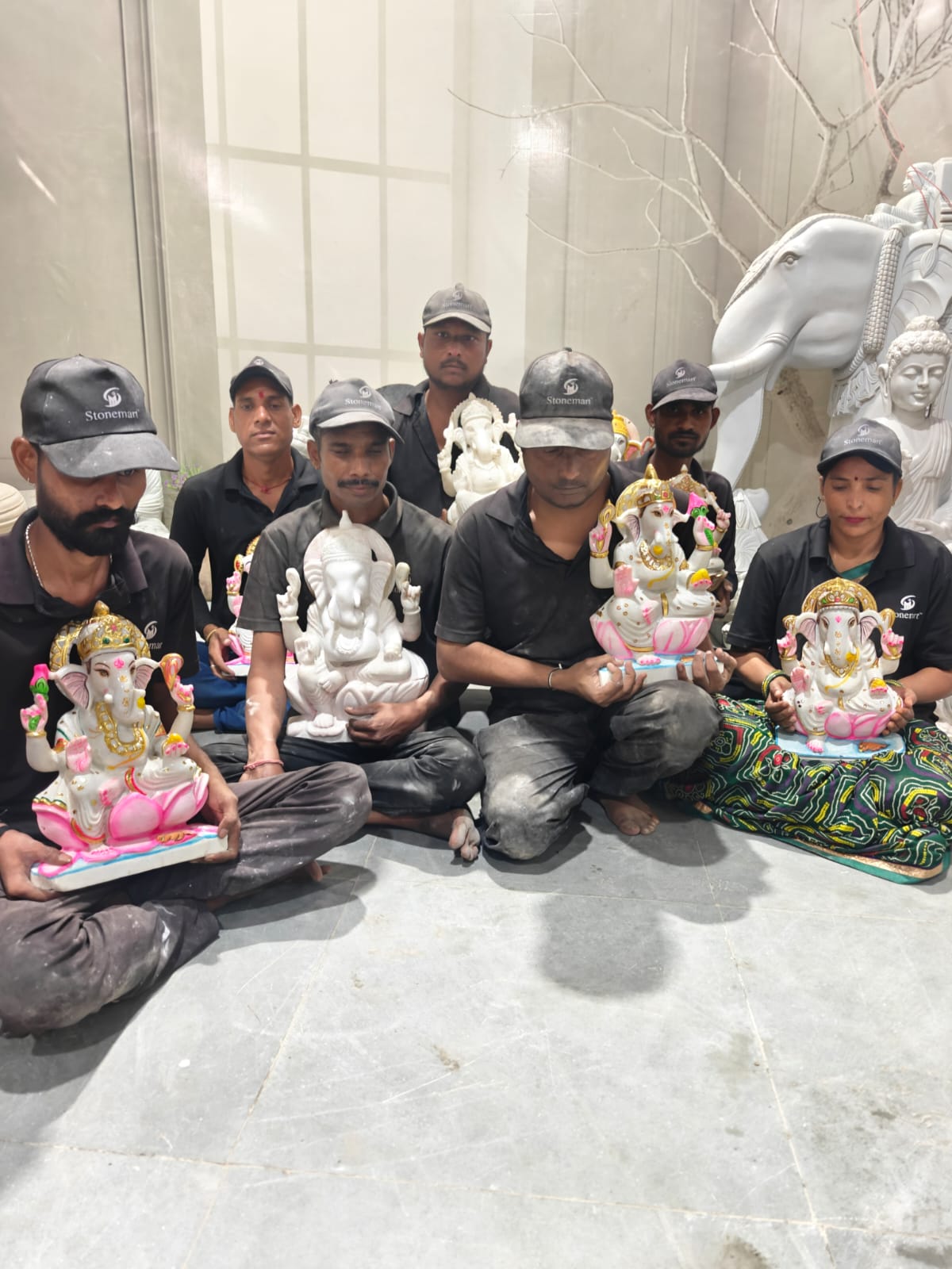 Stonemart India wishing Ganesha Chaturthi with Ganesha idols