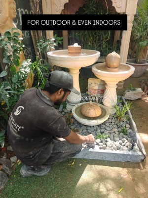 garden stone fountains by stonemart