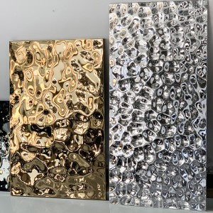 China Water Ripple Stainless Steel Sheet Production Services