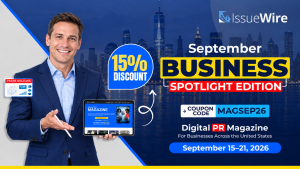 IssueWire Opens September Business Spotlight for October 2026 Business Magazine Features