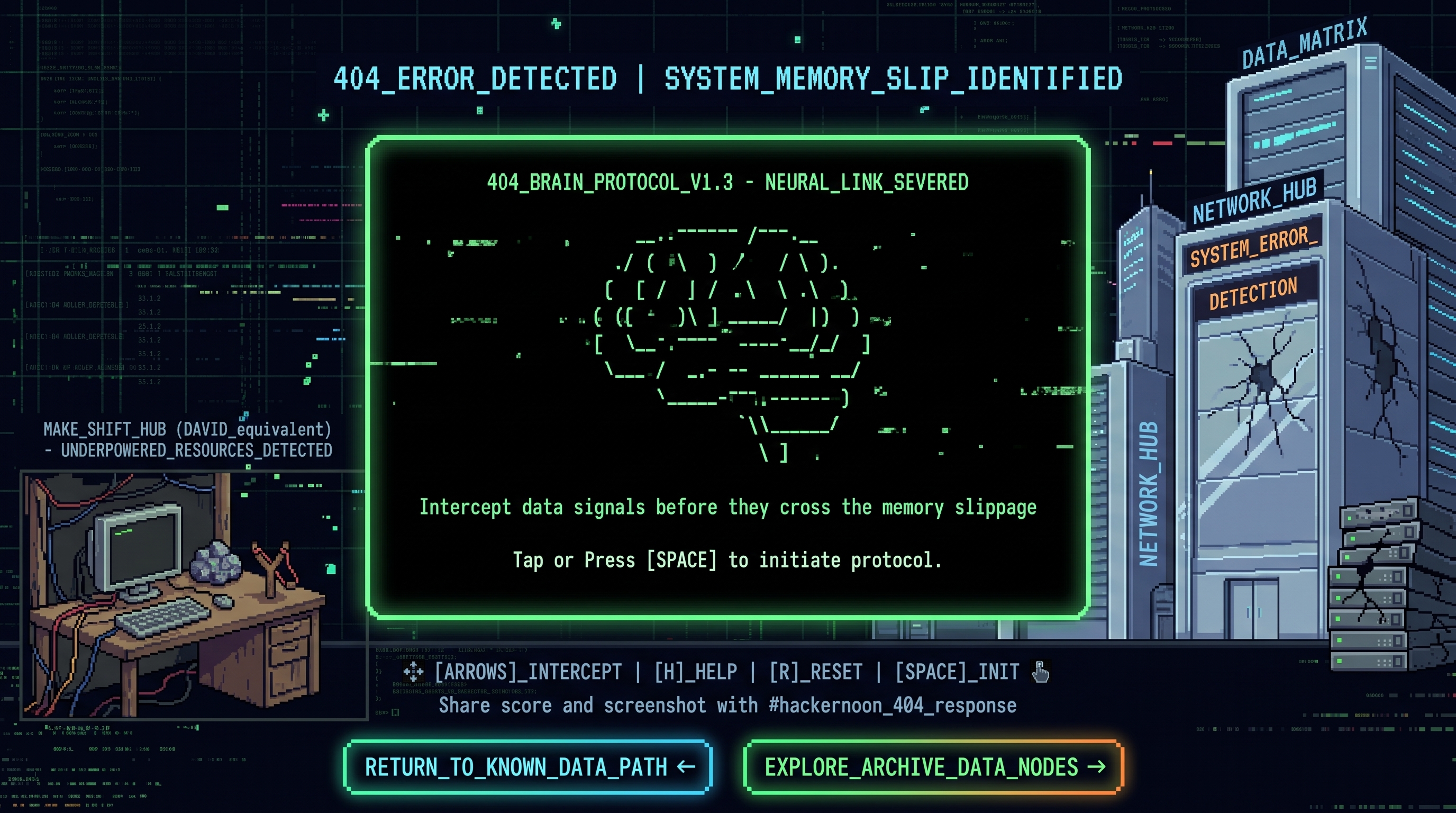 A Web Console handling 404 error A Web Console handling 404 error