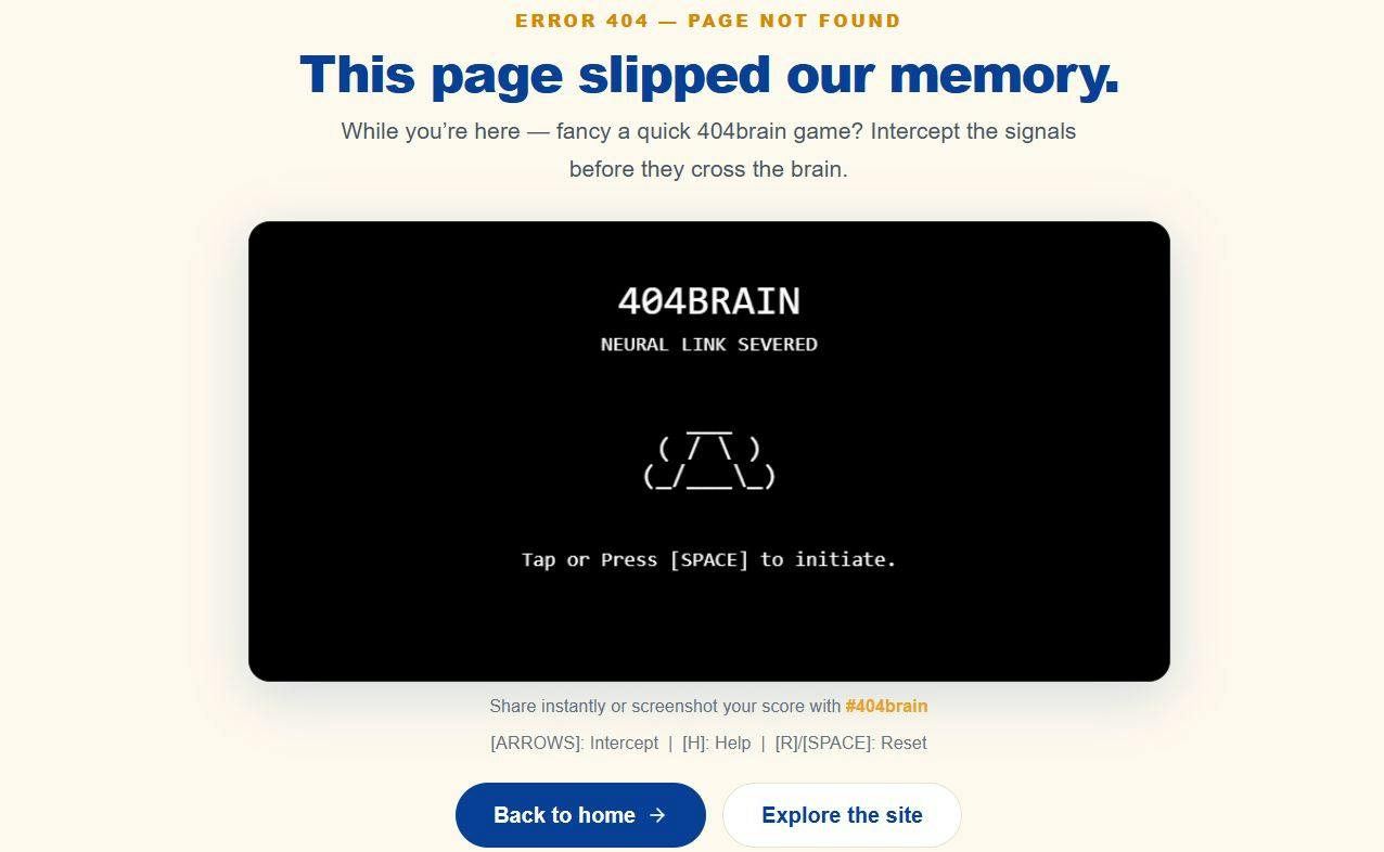 David vs. Silicon Valley: Shichida UK's Cognitive 404 Game Outscores Apple and Reddit in Digital Design Review