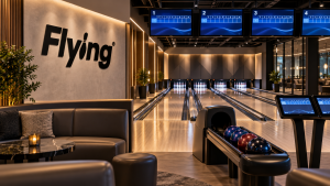 Flying Bowling Modern Bowling Center Interior