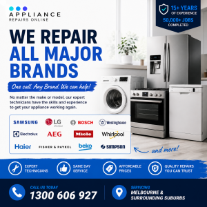 Repairing all major brands