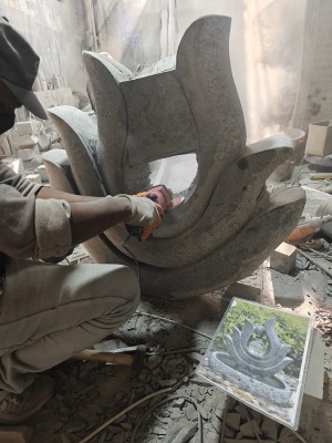 Abstarct Sculpture The Growth in manufacturing at Stonemart