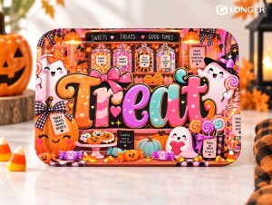 Halloween Crafts Made with the LONGER ePrint UV Printer
