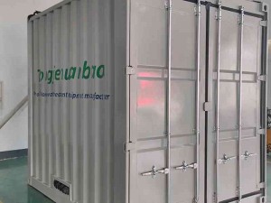 Tongjie Containerized SWRO Module Rear Access View