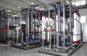 Tongjie Membrane Treatment Skids Showing Modular Equipment Spacing